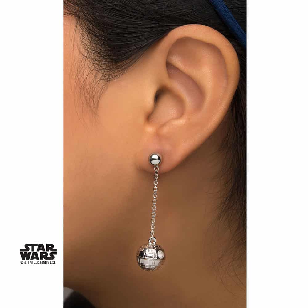 Boucles d’oreille Star Wars Etoile de la Mort Super Insolite