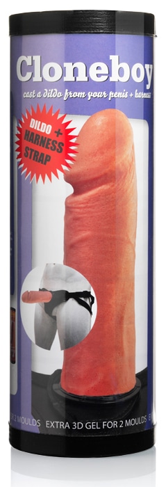 kit moulage sexe avec harnais