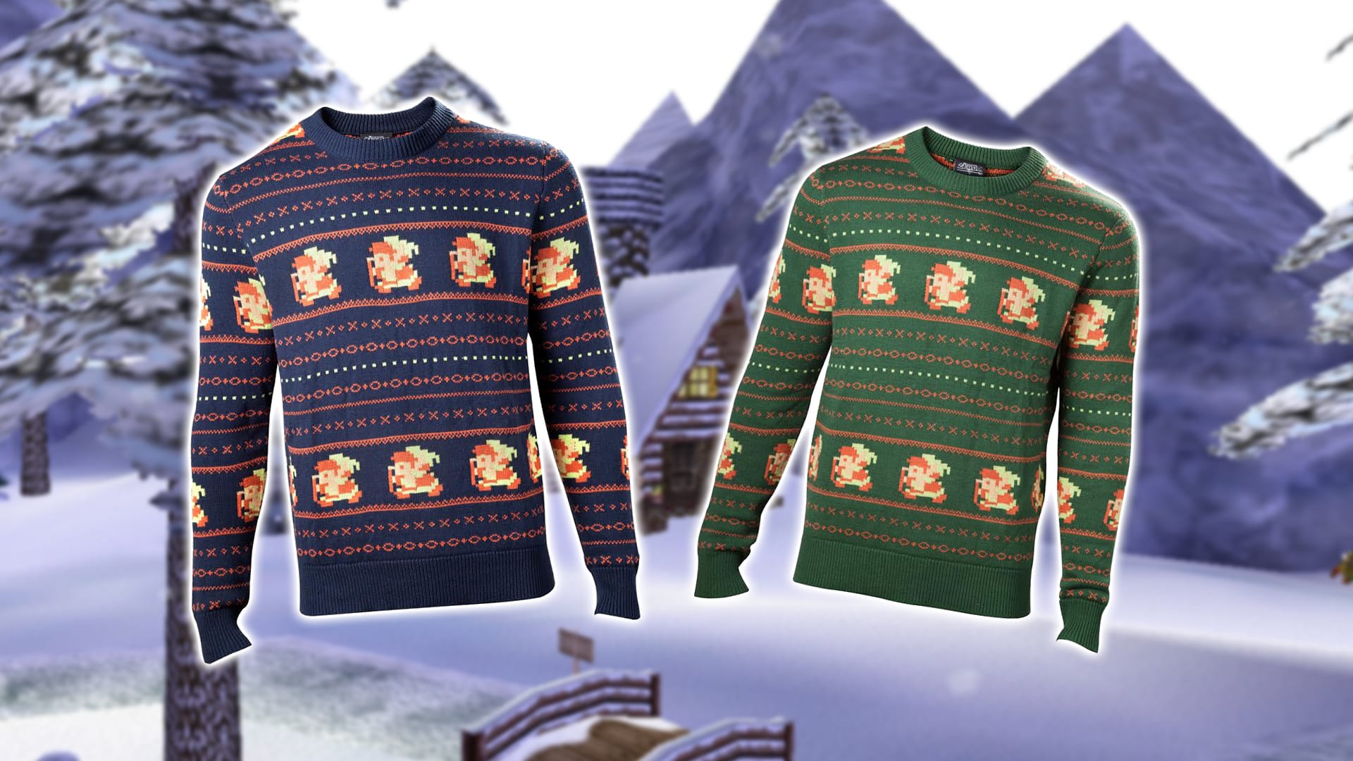 Pull de Noël Zelda | Super Insolite