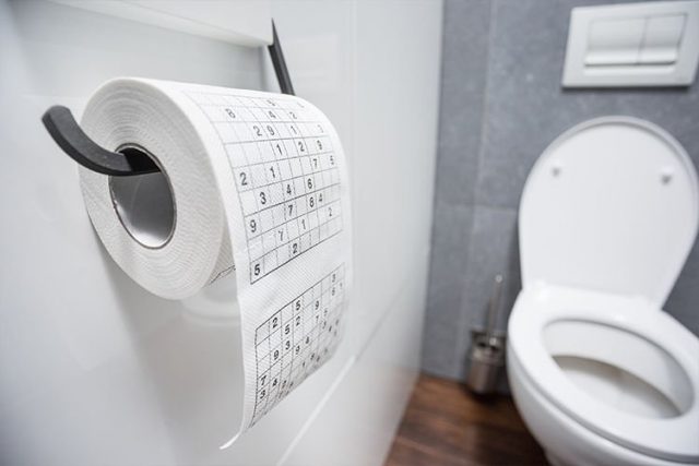 papier toilette sudoku