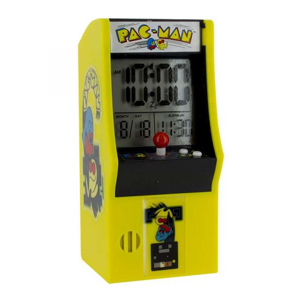 réveil borne d'arcade Pac-Man