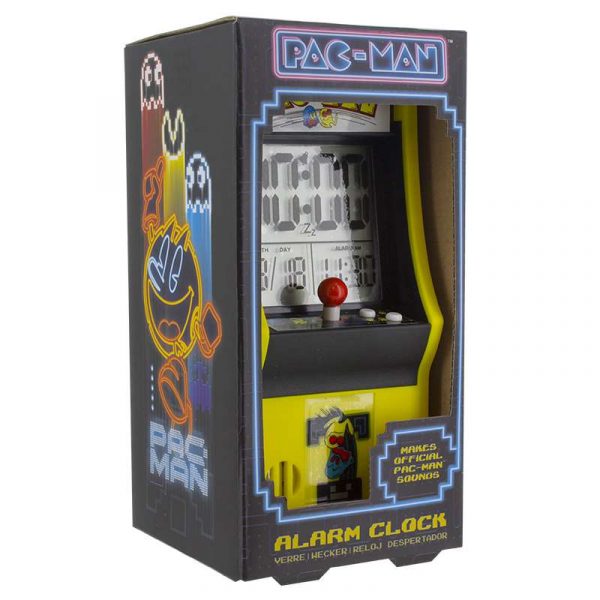 réveil borne d'arcade Pac-Man