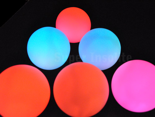 Boule de lumière led : une sphère de couleur lumineuse déco | Super