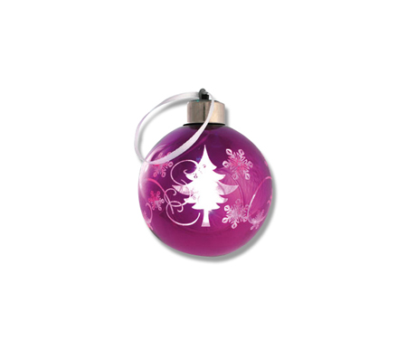 Boule De Noël Lumineuse Led Pour Un Sapin De Noël Branché