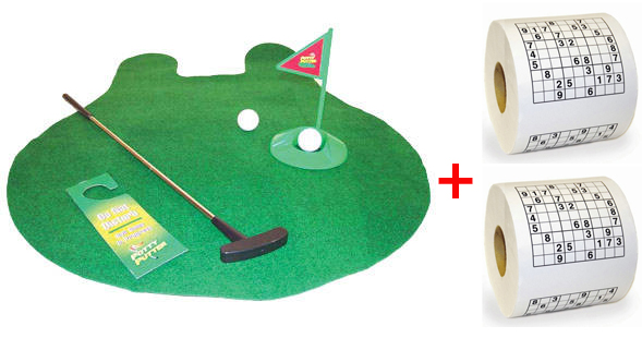 Golf toilette pq sudoku Super Insolite