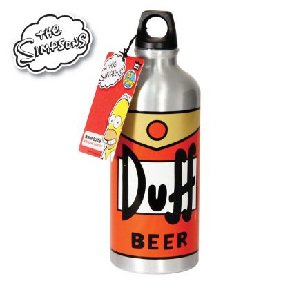 Housse Silicone Isotherme Pour Canette Duff Simpson - Cache Bière 355ml - Pour Outdoor Et Fêtes