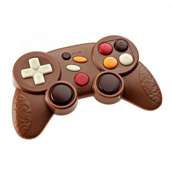 manette de jeu en chocolat