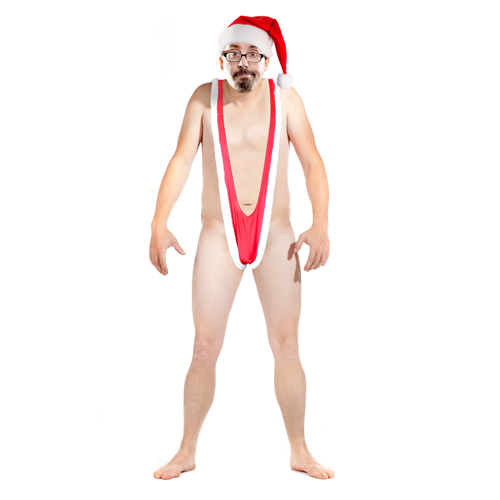 string pere noel homme