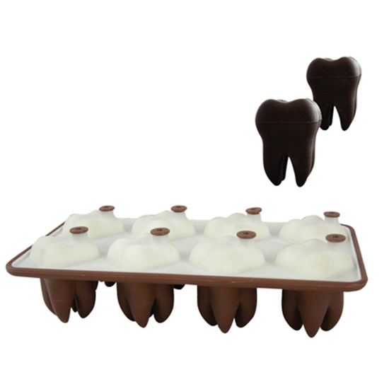 Moule dents  dent en chocolat ou dent glaçon !  Super Insolite