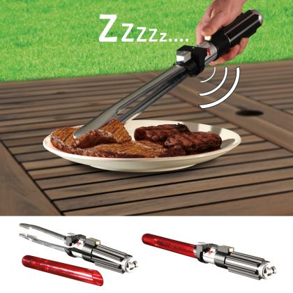 pince barbecue sabre laser rouge