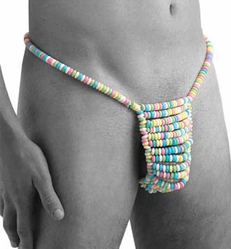 string homme bonbon