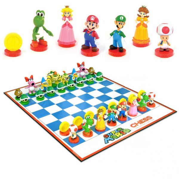 Jeu d'échecs Mario Bros - Super Insolite