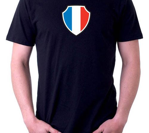 t-shirt lumineux équipe de France