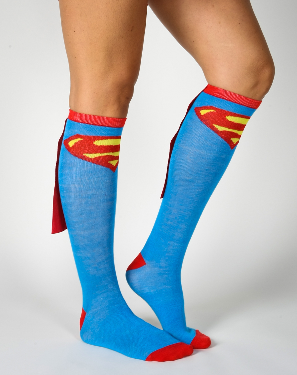 chaussettes-superman-cape-hautes