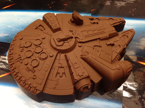 Moule Gateau Faucon Millenium Star Wars Silicone Super Insolite