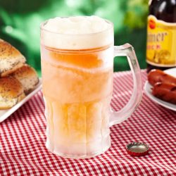 chope de bière réfrigérée