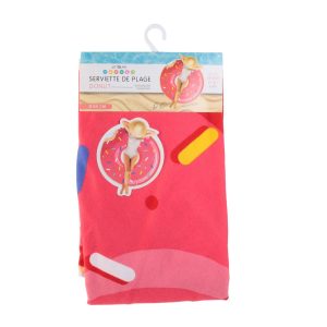 serviette de plage donut