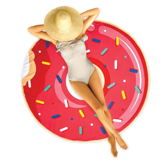 serviette de plage donut