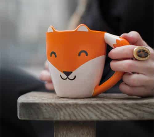 mug tasse renard fox