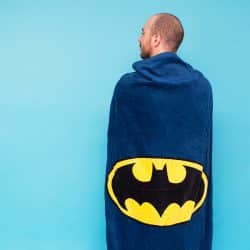 Serviette cape batman