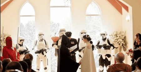 mariage star wars