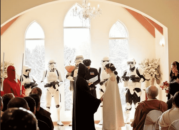 mariage star wars