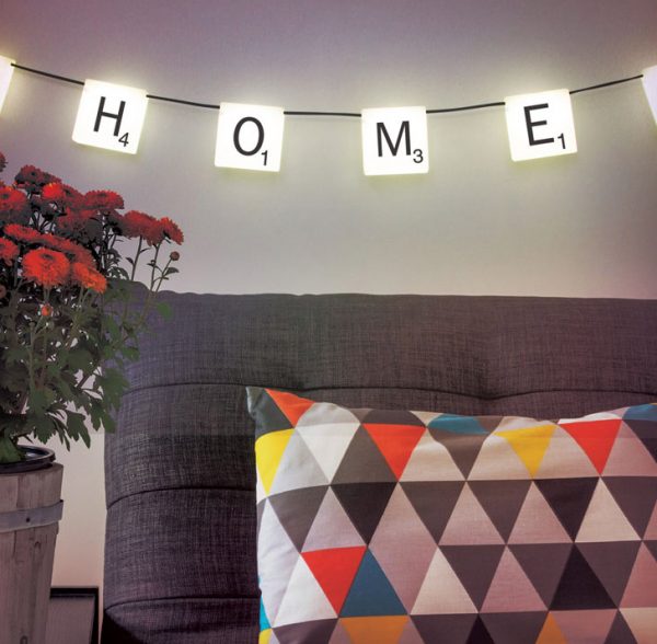 lampe scrabble personnalisable