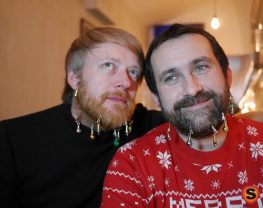 boule de noel barbe