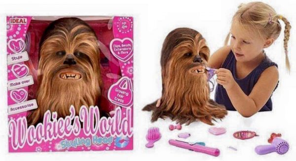 Tête coiffeuse Chewbacca Star Wars