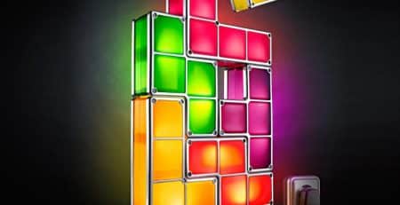 Lampe Tetris