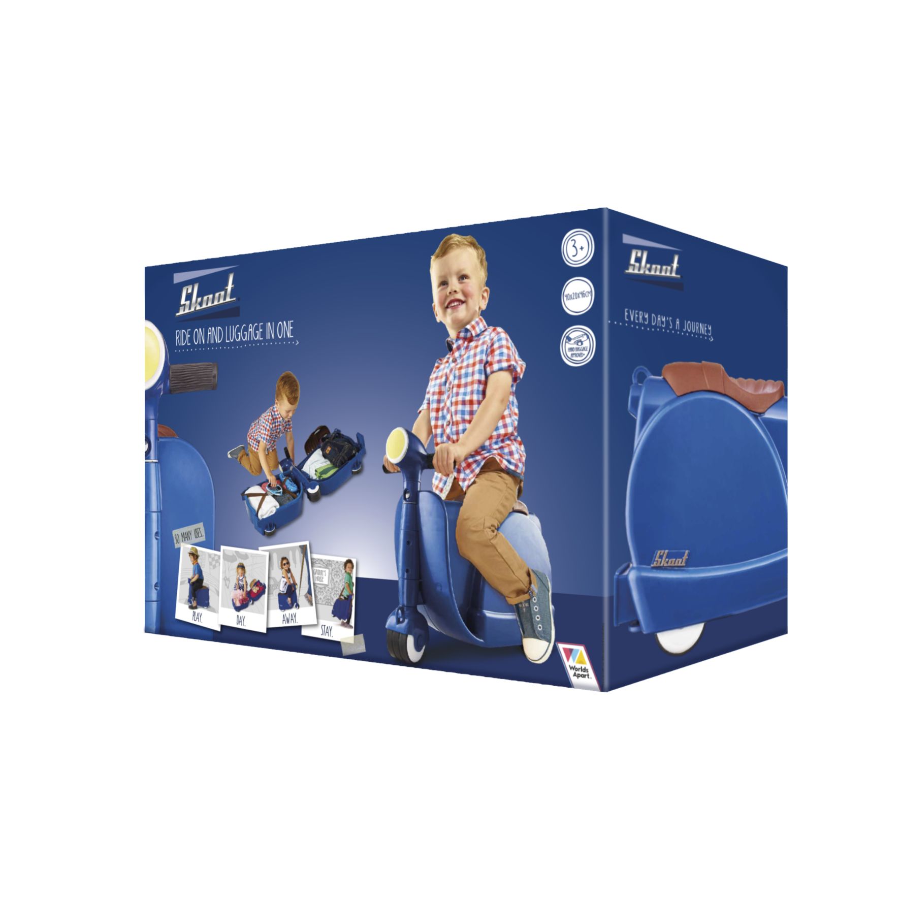 Valise scooter pour enfants Super Insolite Valise scooter pour enfants Super Insolite