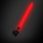lampe sabre laser dark vador rouge