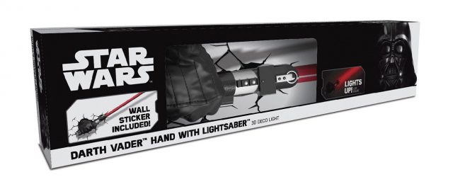 Star Wars - Lampe murale LED Sabre Laser avec son