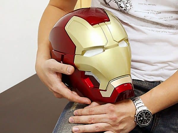 Enceinte casque Iron Man Camino MK46, casque enceinte replique