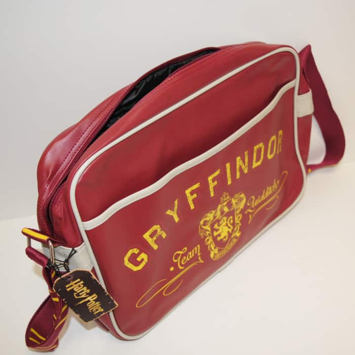 Sac Bandoulière Harry Potter Gryffondor – Imprimé Officiel Poudlard, Passeport Voyage, Idéal Fan Sorcier Quotidien Ou Sortie