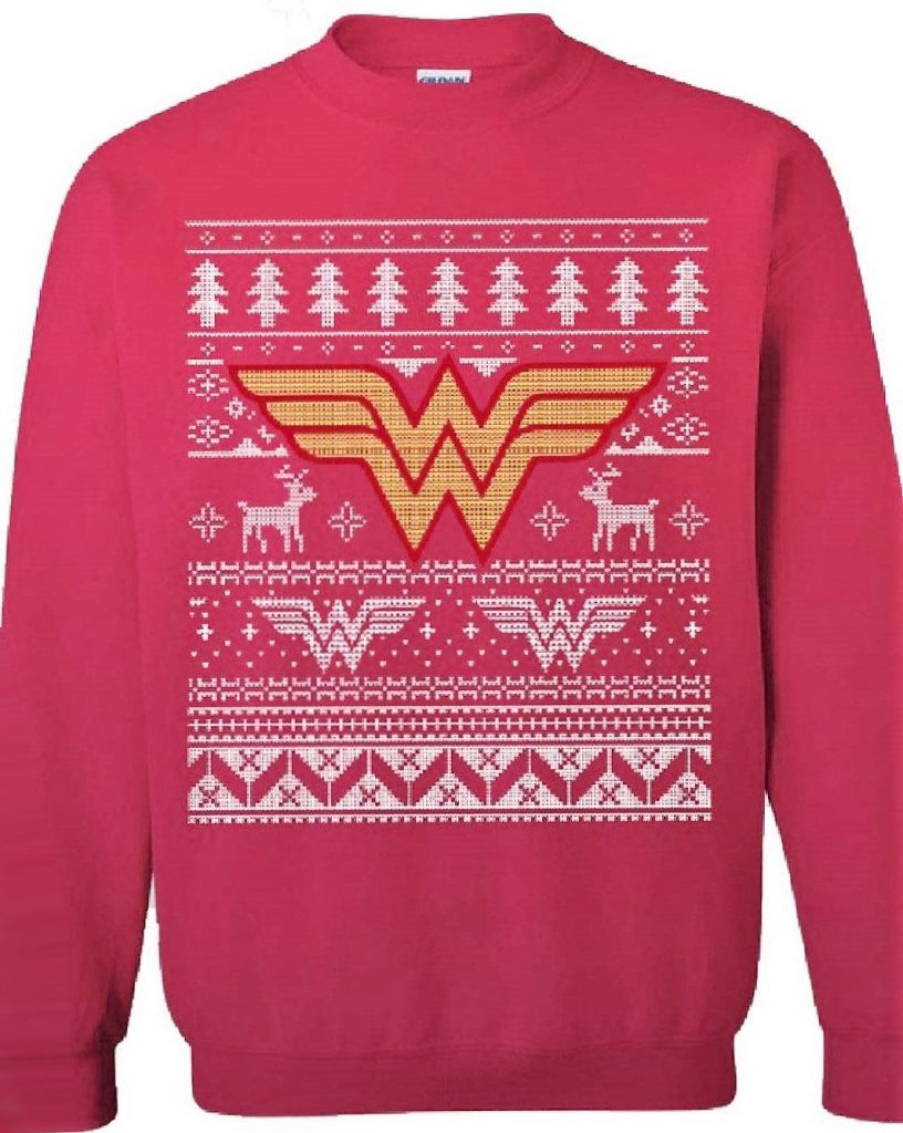 pull de Noël Wonder Woman