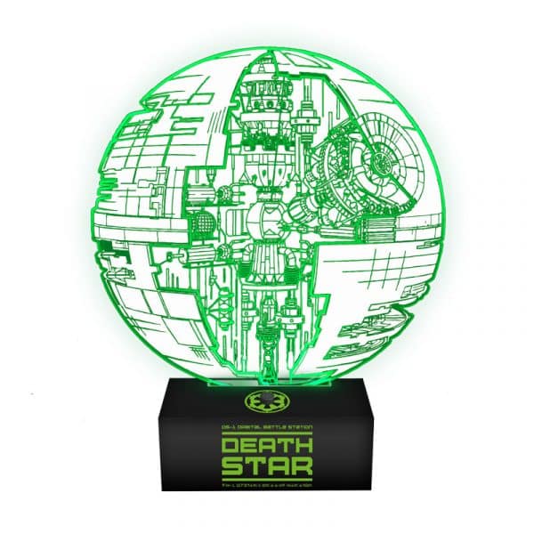 lampe etoile de la mort Star Wars