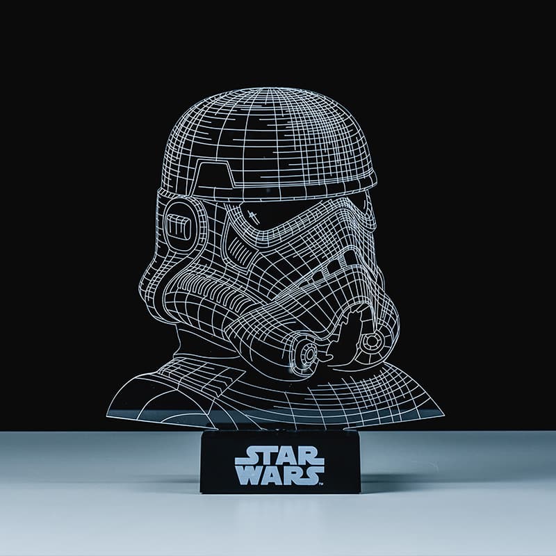 Lampe Stormtrooper Star Wars Effet 3D