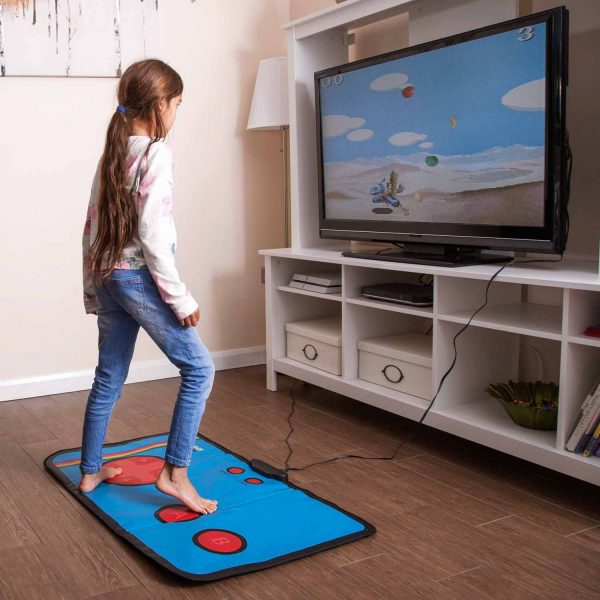 tapis manette de jeux video