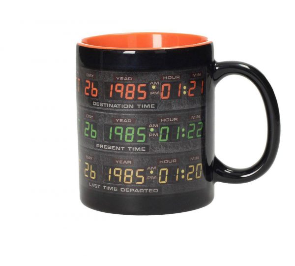 mug retour vers le futur time control