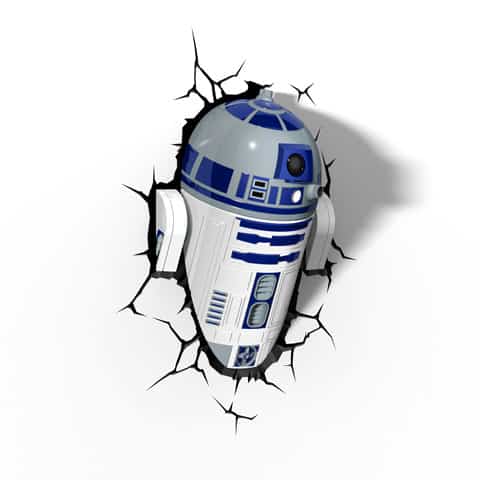 Lampe R2-D2 murale Star Wars