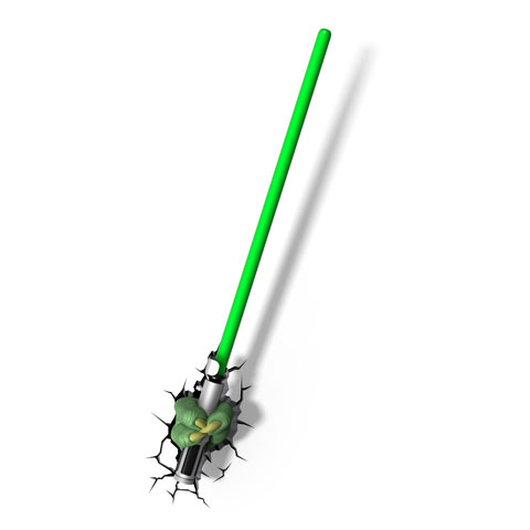 Lampe veilleuse Sabre Laser Yoda Star Wars