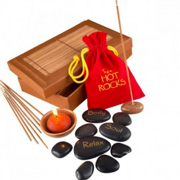 coffret massage relaxation galets