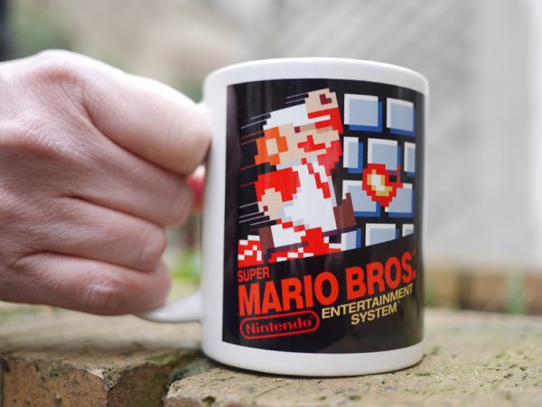 Mug Super Mario Nes Cover