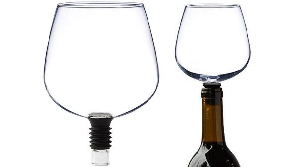 Verre à vin pour boire à la bouteille