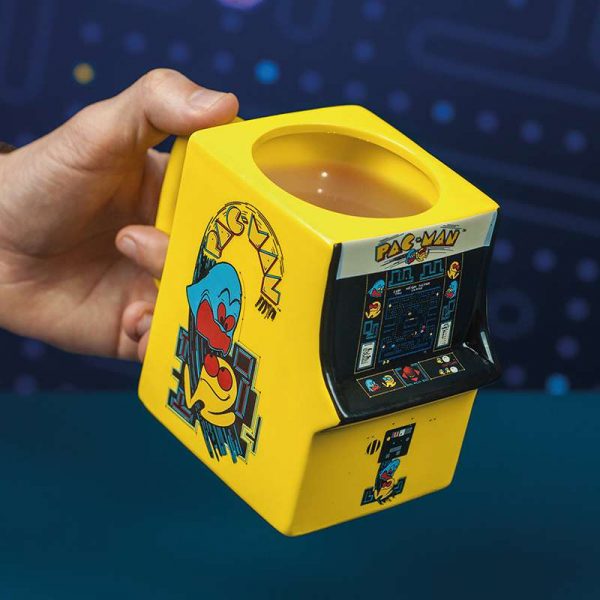 mug pac-man jeu d'arcade