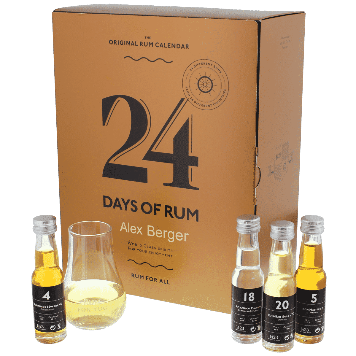 calendrier de l'Avent rhum