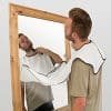 Tablier De Rasage Pour Homme - Bavoir Récupérateur De Poils De Barbe, Cape De Soin Visage