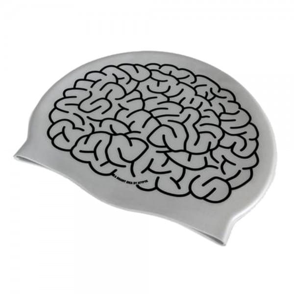 bonnet de bain cerveau