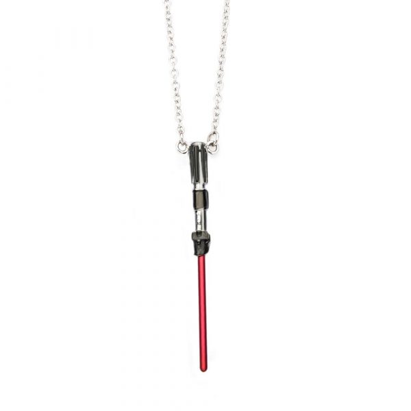 chainette et pendentif sabre laser Star Wars